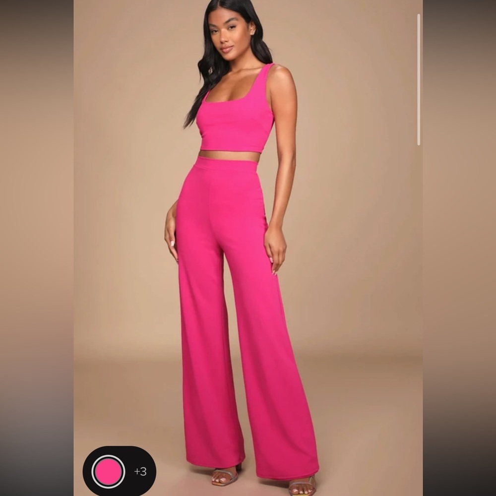 Hot Pink 2 Piece Set